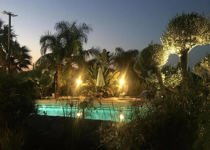 With Private Pool And Wonderful View Carini